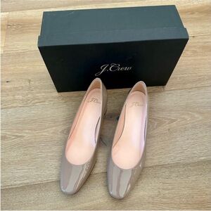 J. Crew Patent Leather Block Heels